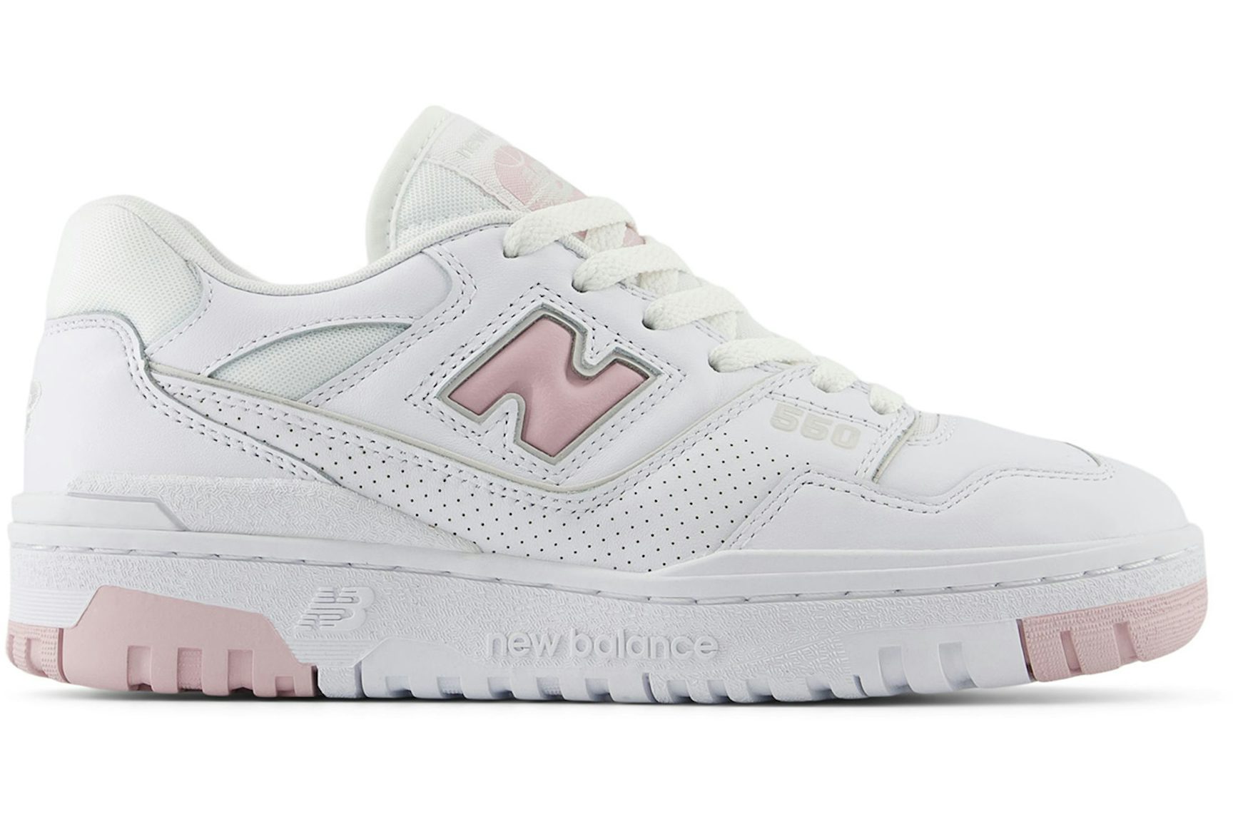 New Balance 550 White Twilight Haze (Women's)-1