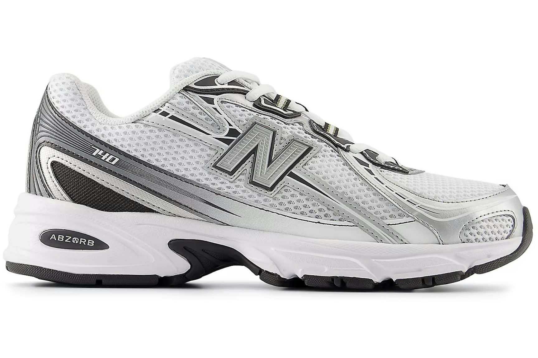 New Balance 740 White Metallic Silver Black-1