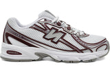 New Balance 740v2 White Burgundy Silver