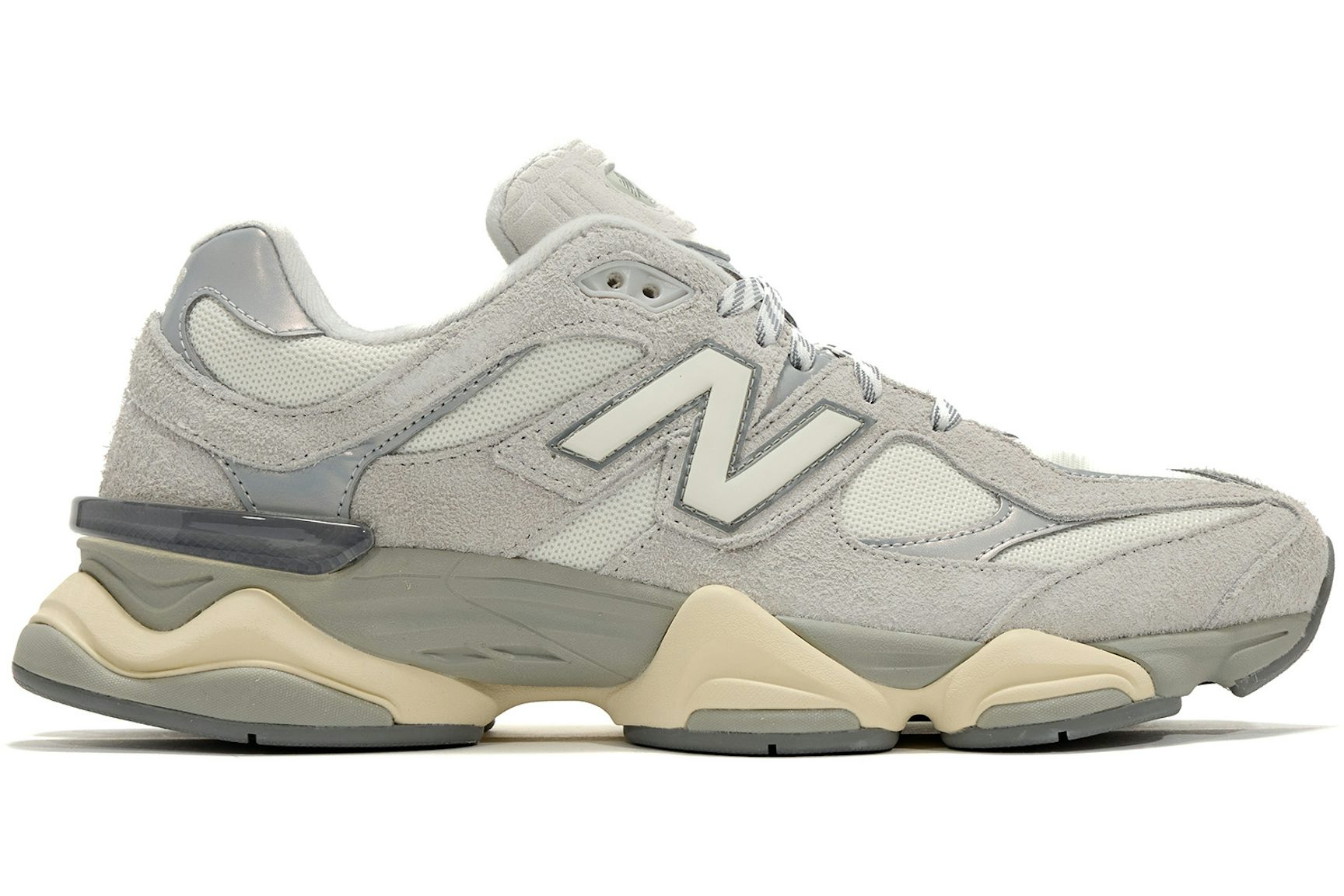 New Balance 9060 Light Grey White-1