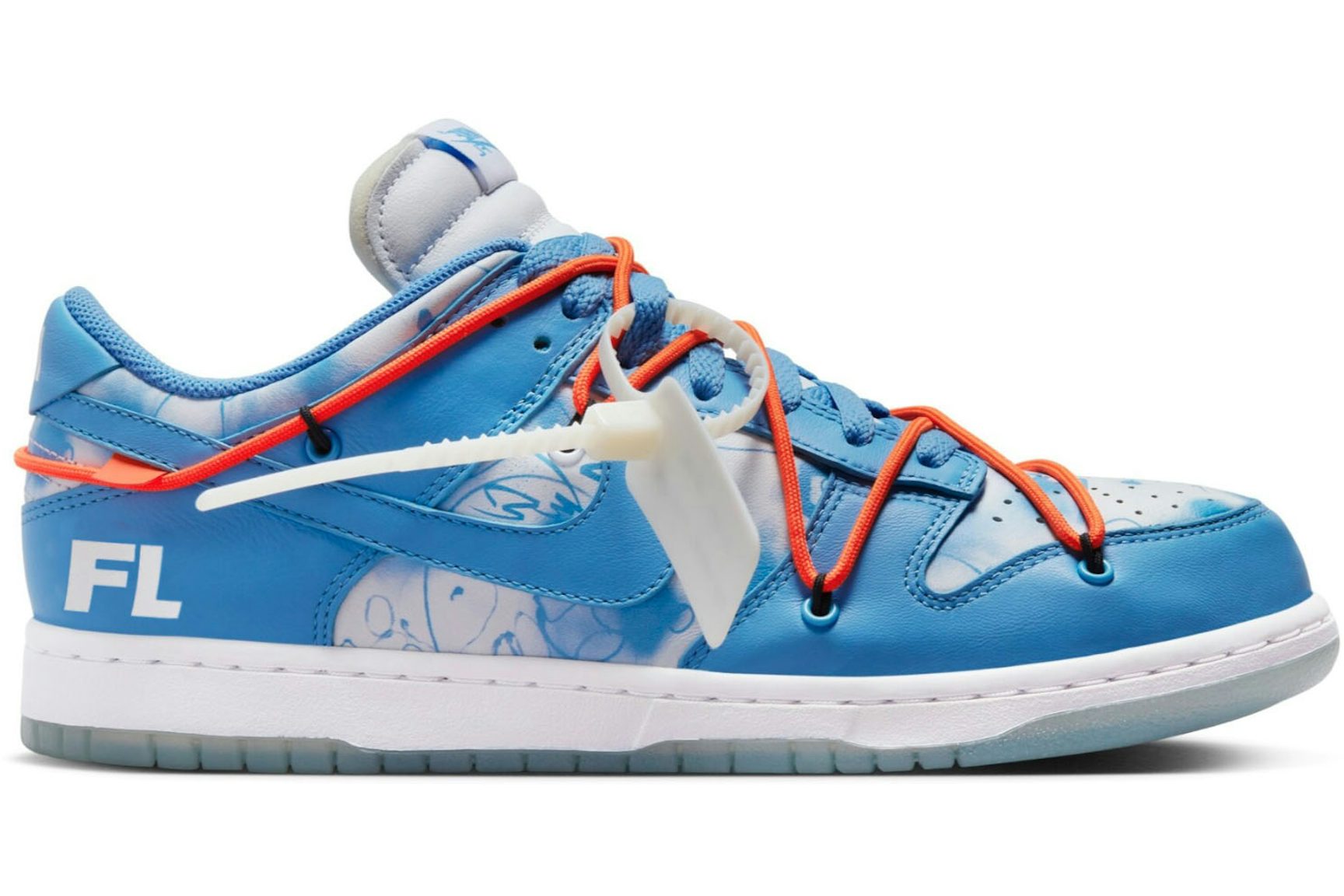 Nike Dunk Low Off-White Futura UNC