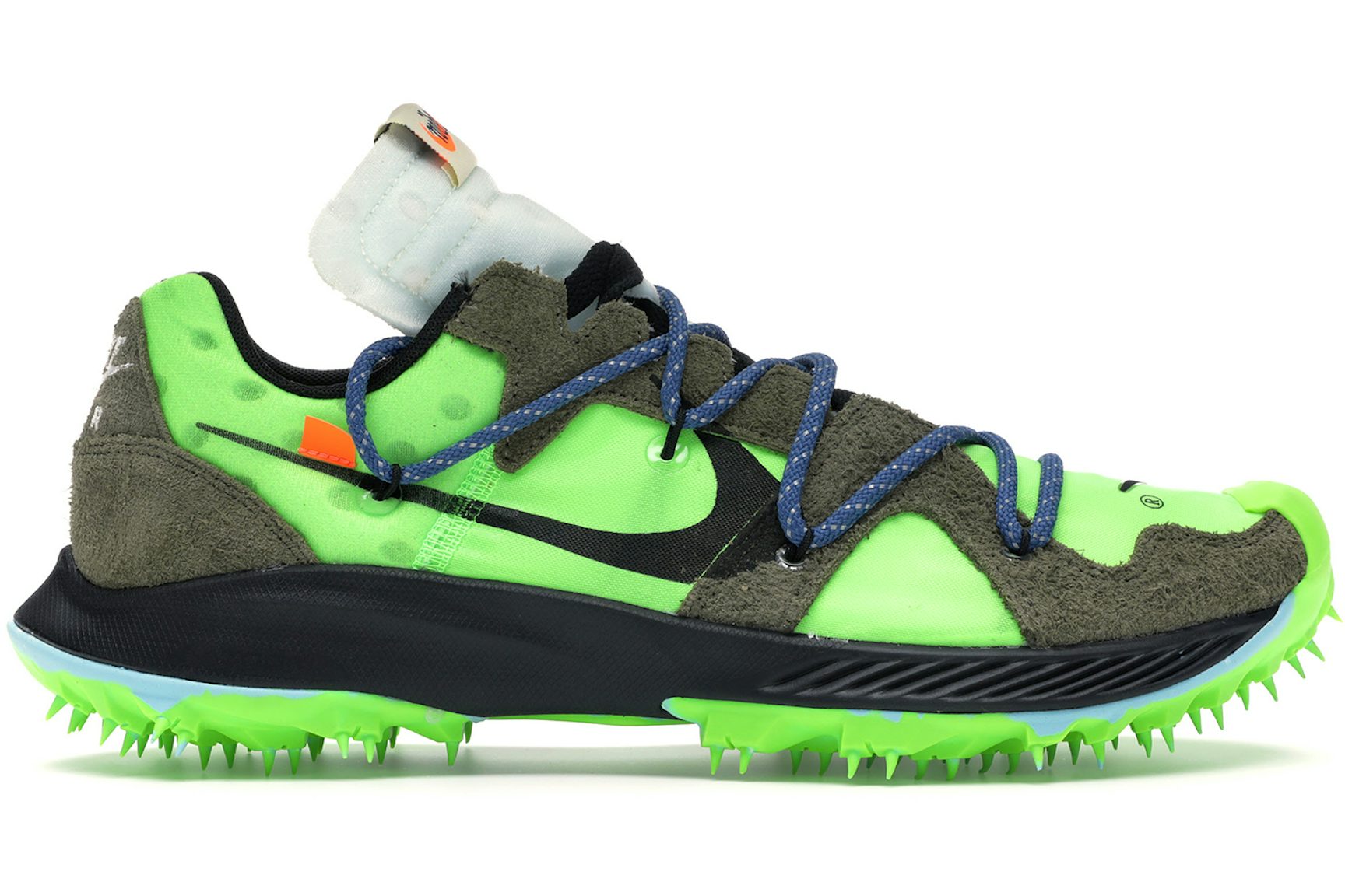 Nike Zoom Terra Kiger 5 OFF-WHITE Electric Green (Women's)