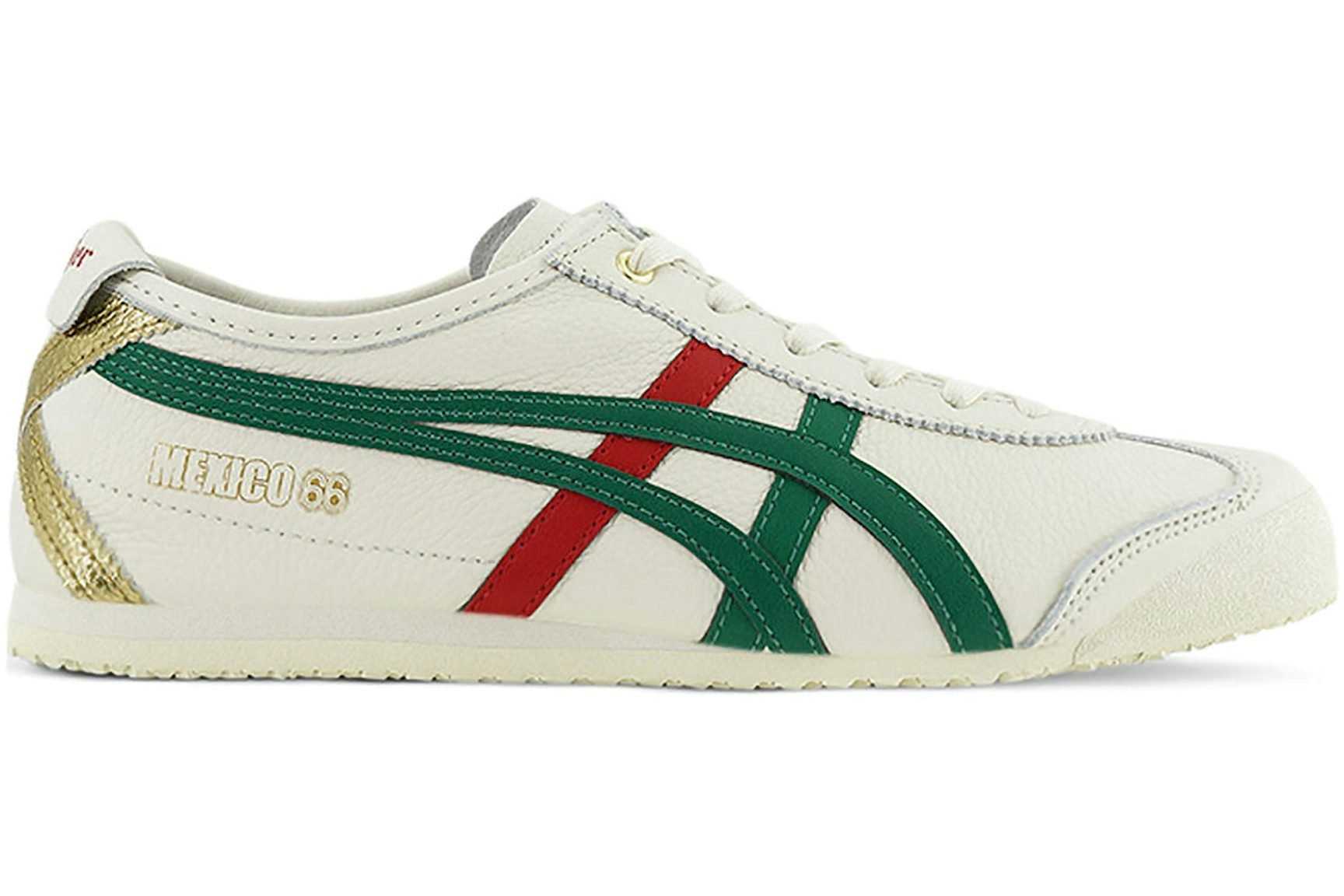 Onitsuka Tiger Mexico 66 Birch Kale Red Gold-1