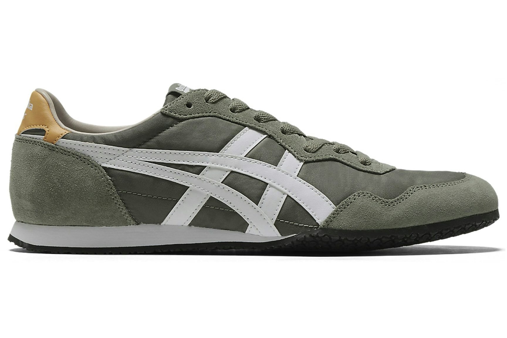 Onitsuka Tiger Serrano Burnt Olive White-1