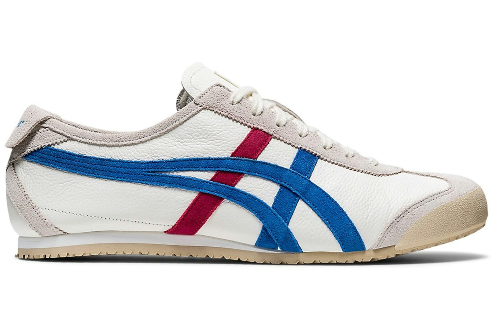Onitsuka Tiger Mexico 66 Vintage White Directoire Blue Red-1