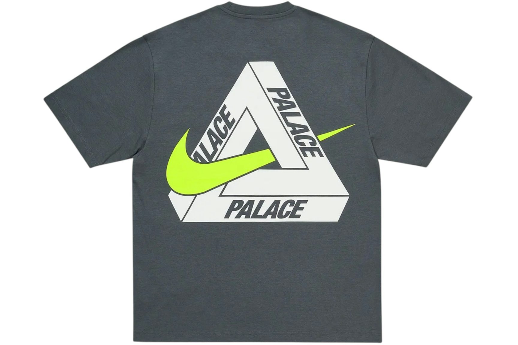 Palace x Nike Tri Swoosh T-Shirt Charcoal-1