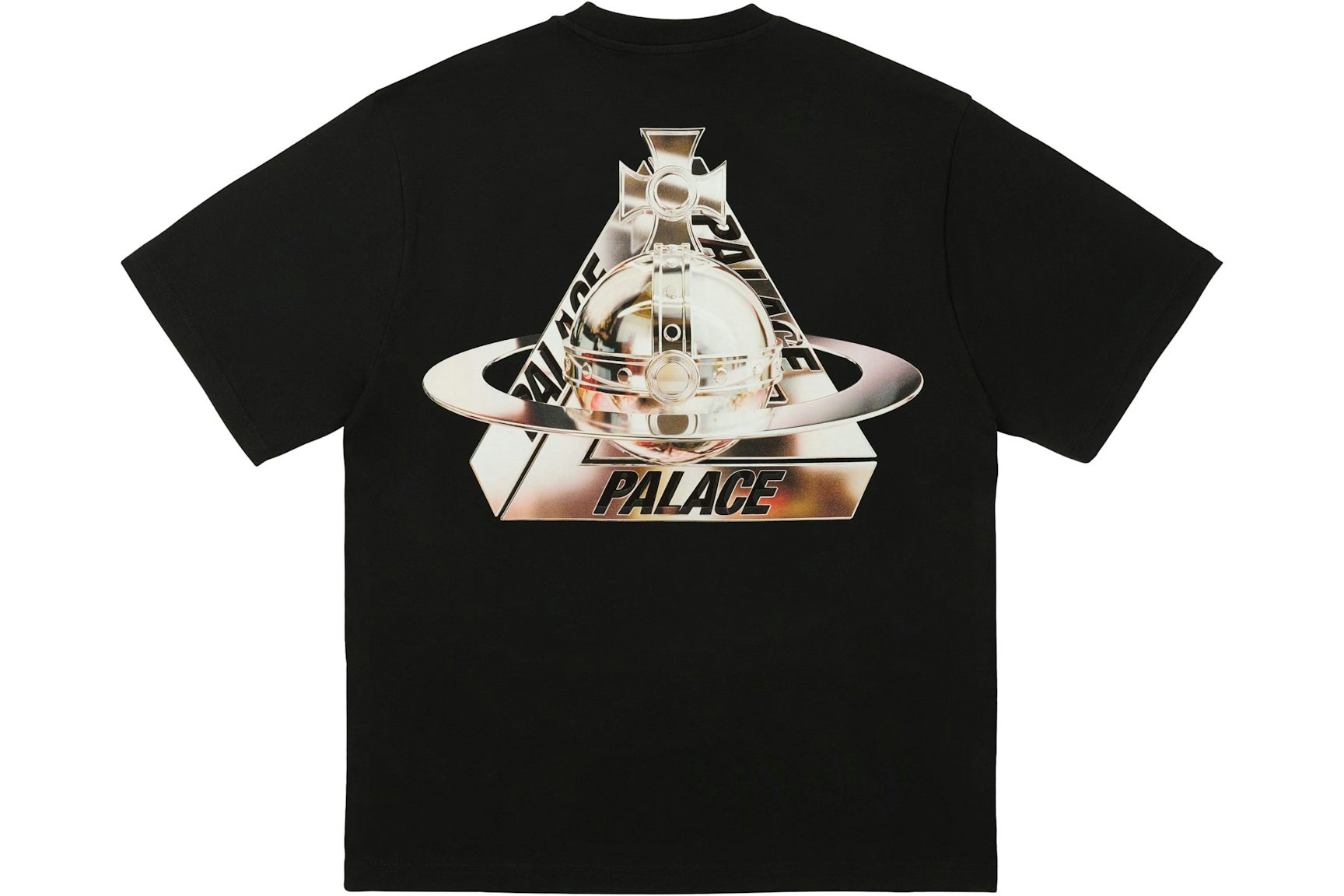 Palace x Vivienne Westwood T-Shirt Black-1