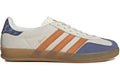 adidas Gazelle Indoor Cream White Blue Orange