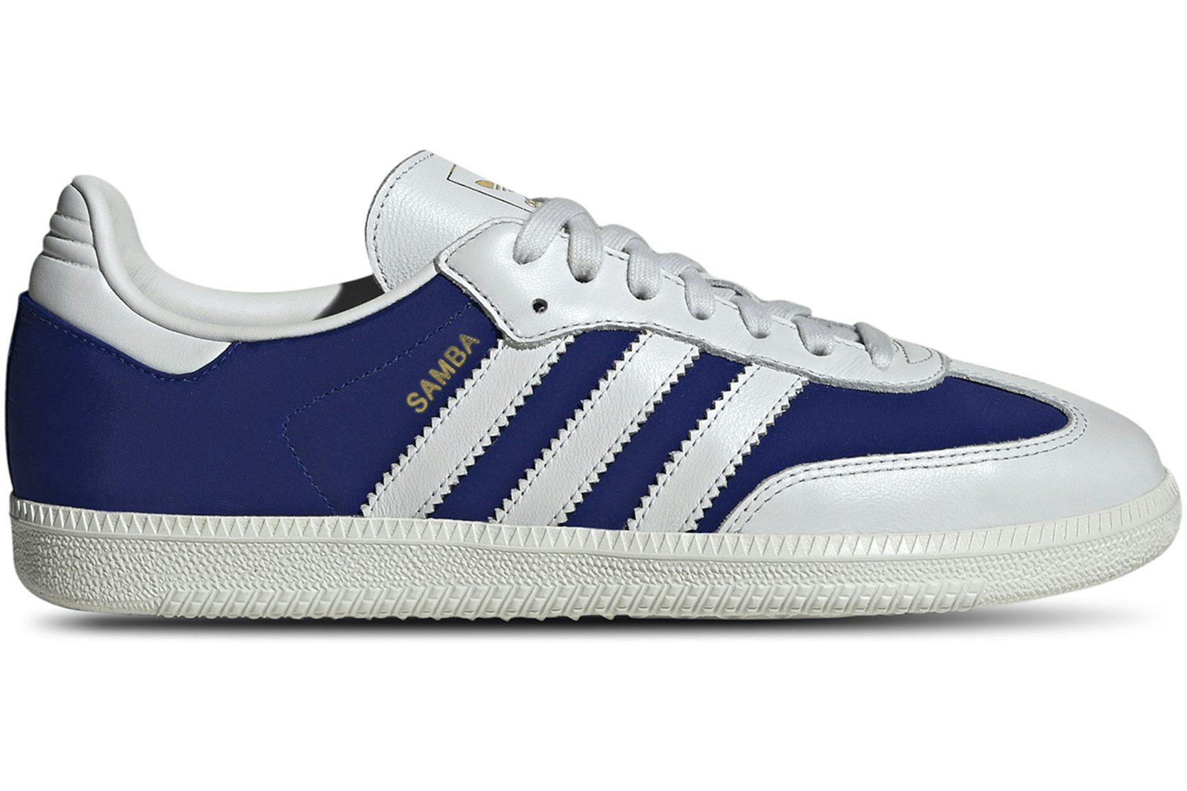 adidas Samba OG Crystal White Royal Blue-1