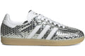 adidas Samba OG Patent Snakeskin Silver Metallic (Women's)
