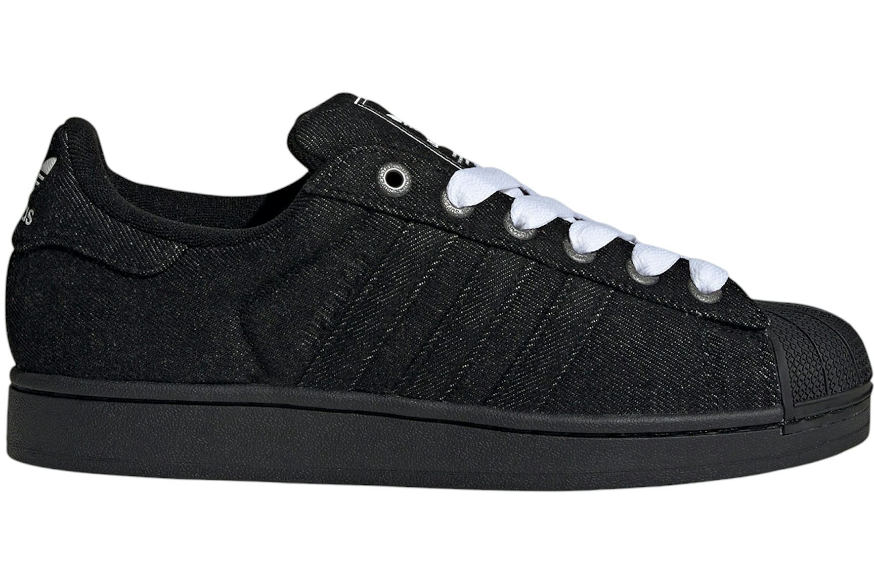 adidas Superstar II Black Denim-1