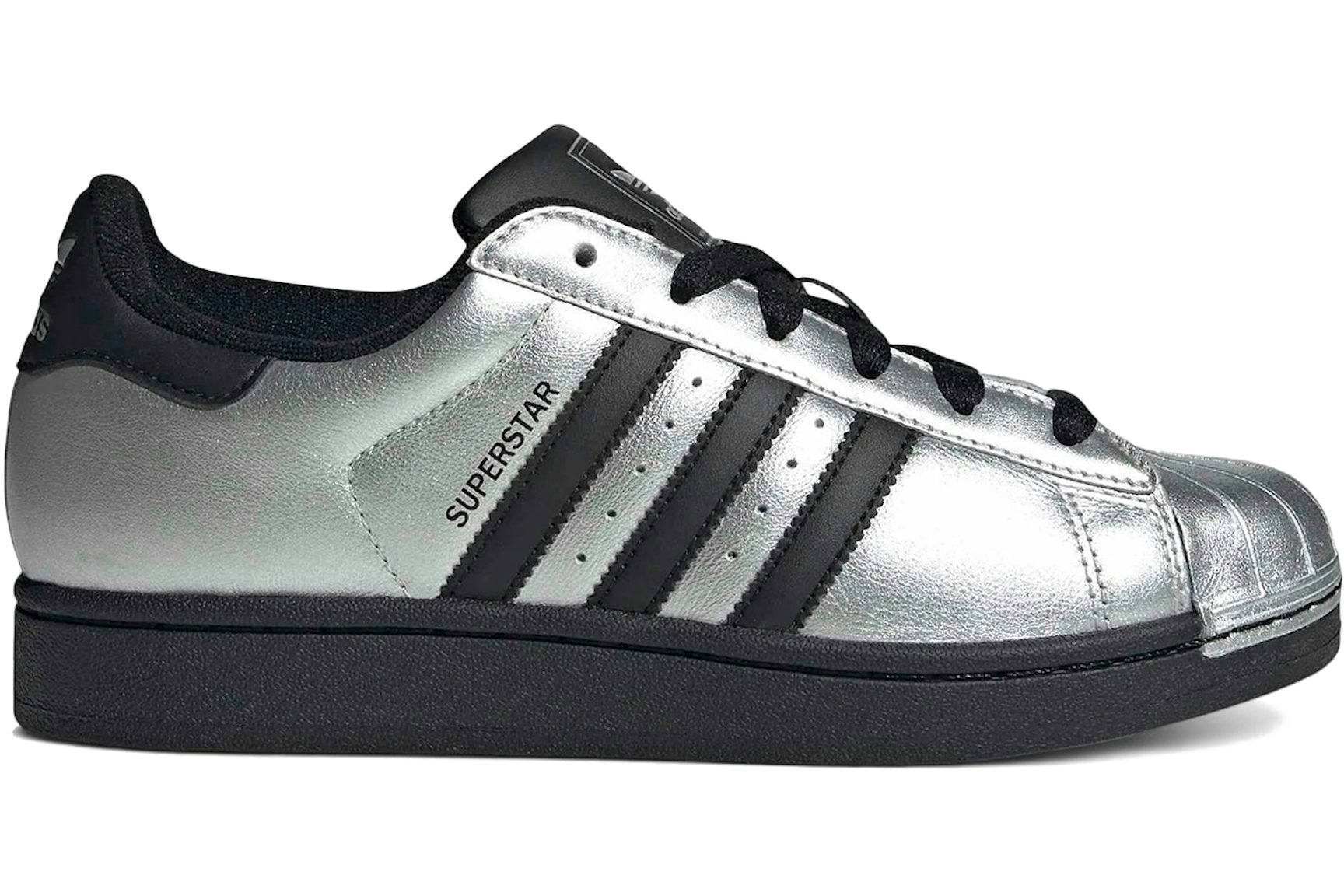 adidas Superstar II Stone Khaki Silver Metallic Core Black (Women's)-1