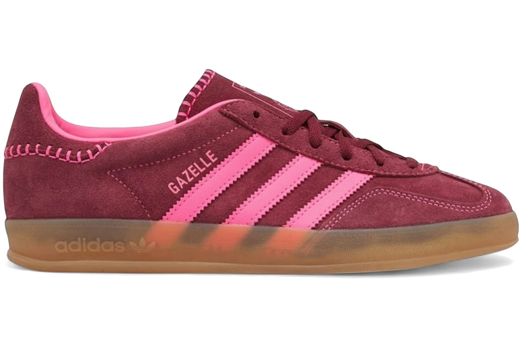 adidas Gazelle Indoor Lucid Pink Noble Maroon (Women's)