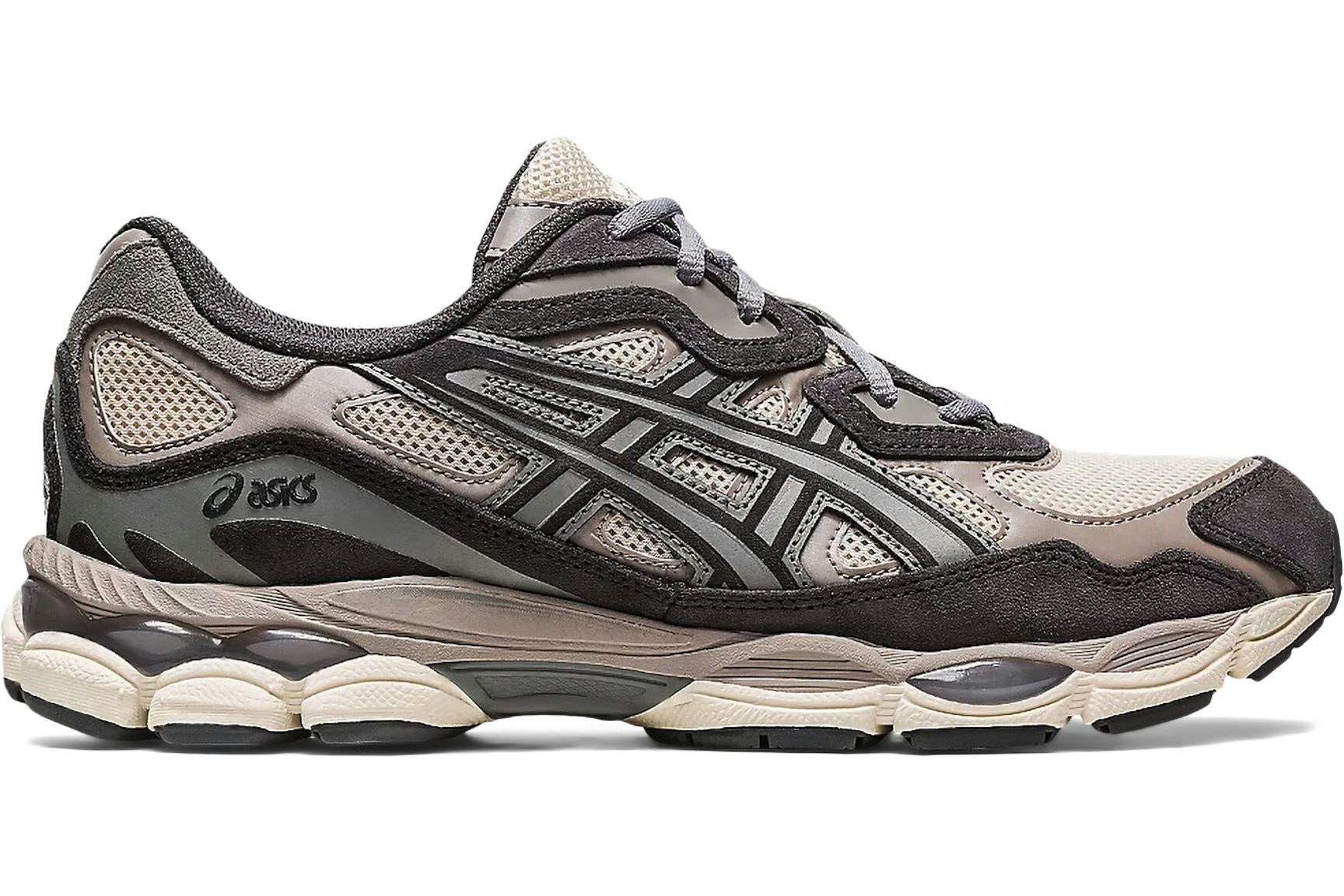 ASICS Gel-NYC Oatmeal Obsidian Grey-1