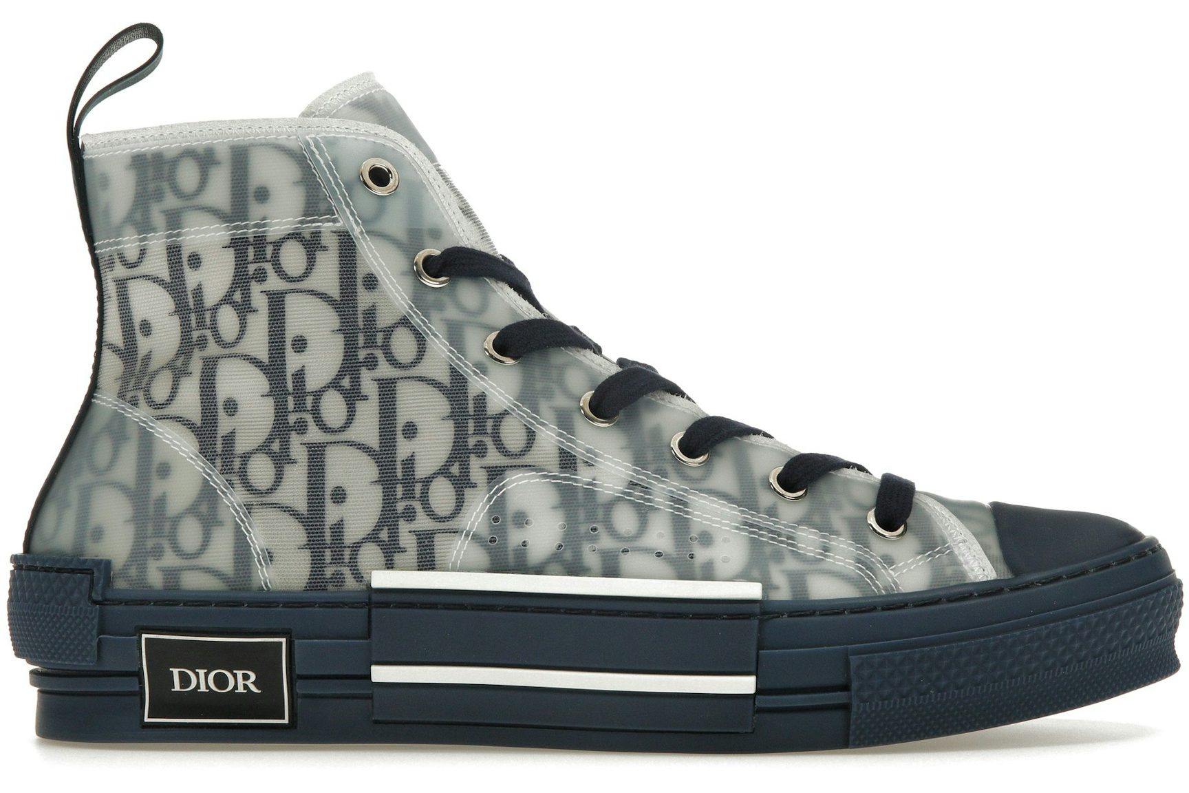 Dior B23 High Top Blue Oblique