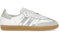 adidas Samba OG White Silver Metallic Grey (Women's)