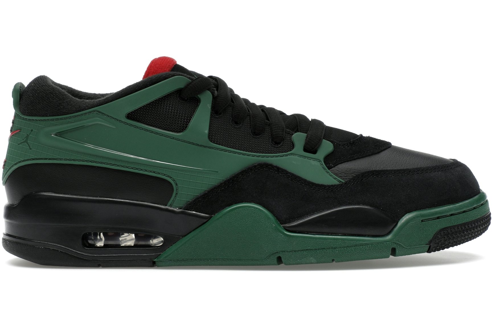 Jordan 4 RM Black Gorge Green University Red