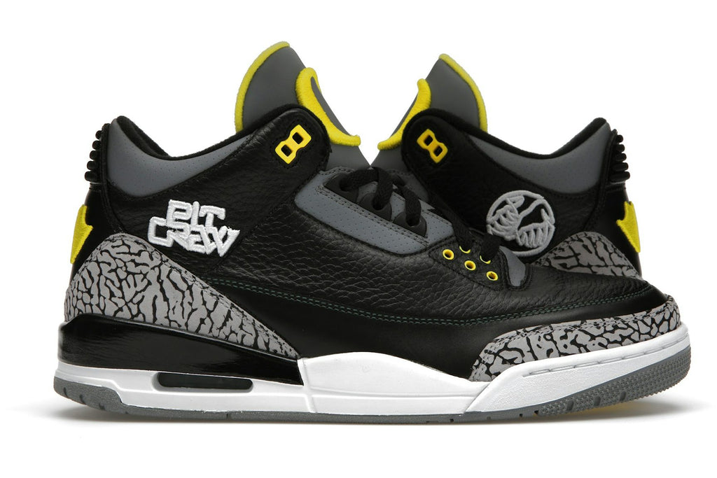 Jordan 3 Retro Oregon Ducks Pit Crew Black-1
