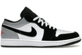 Jordan 1 Low SE White Fire Red Black Matte Silver