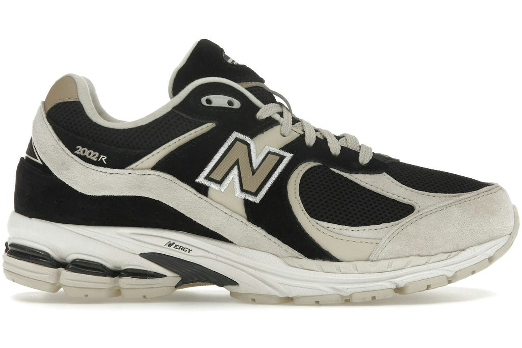 New Balance 2002R Black Beige Tan-1