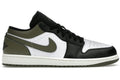 Jordan 1 Low Black Toe Medium Olive