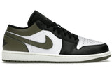 Jordan 1 Low Black Toe Medium Olive