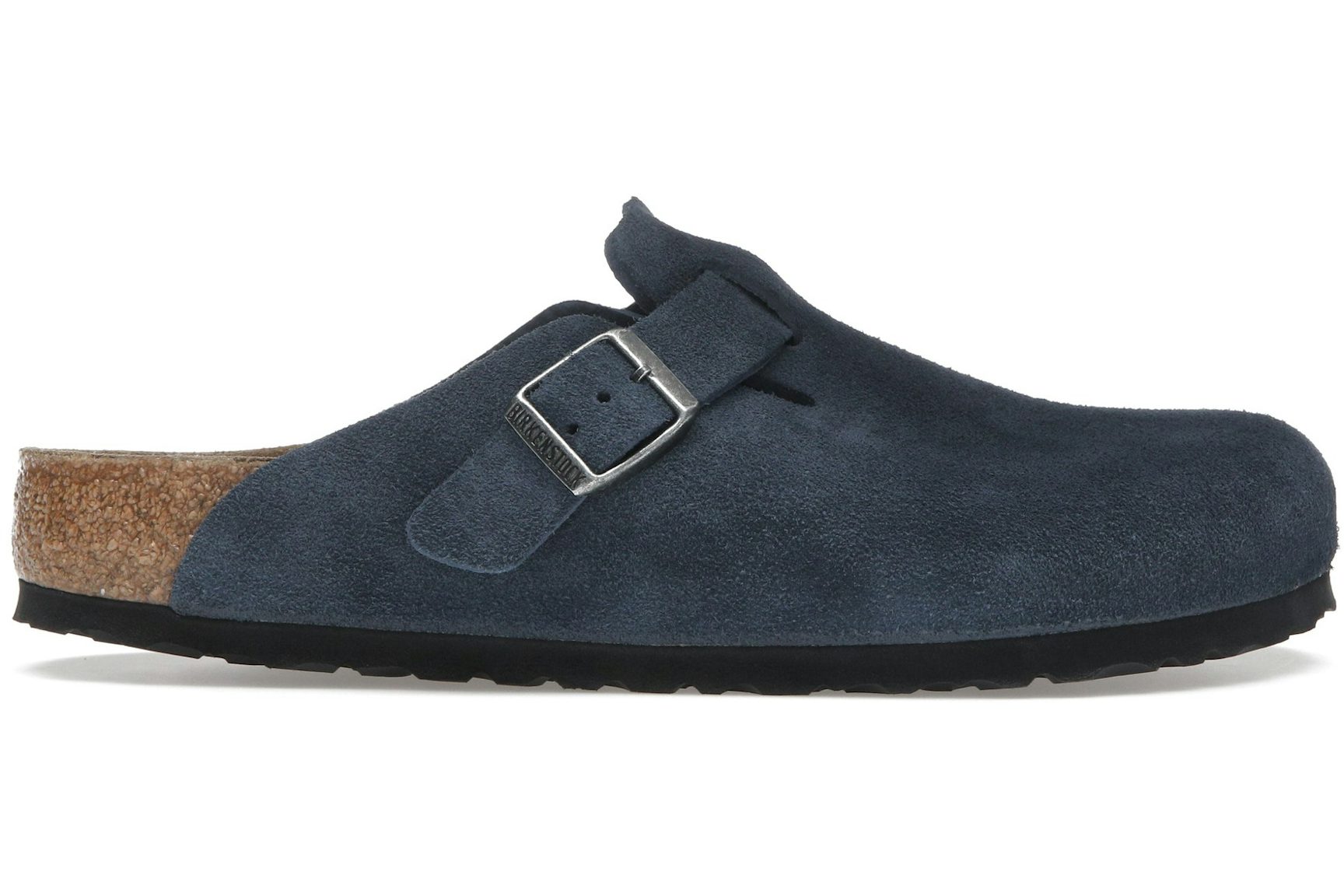Birkenstock Boston Suede New Navy-1