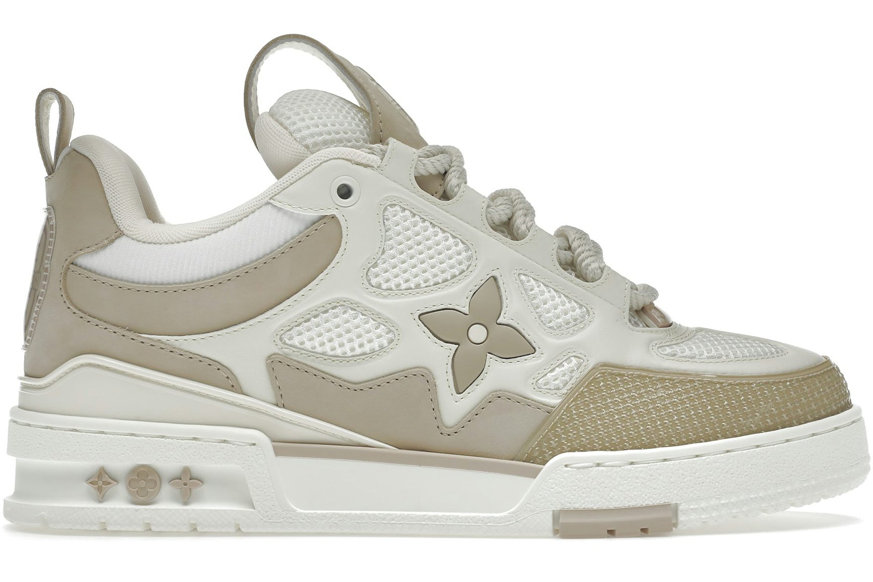 Louis Vuitton LV Skate Sneaker Beige White