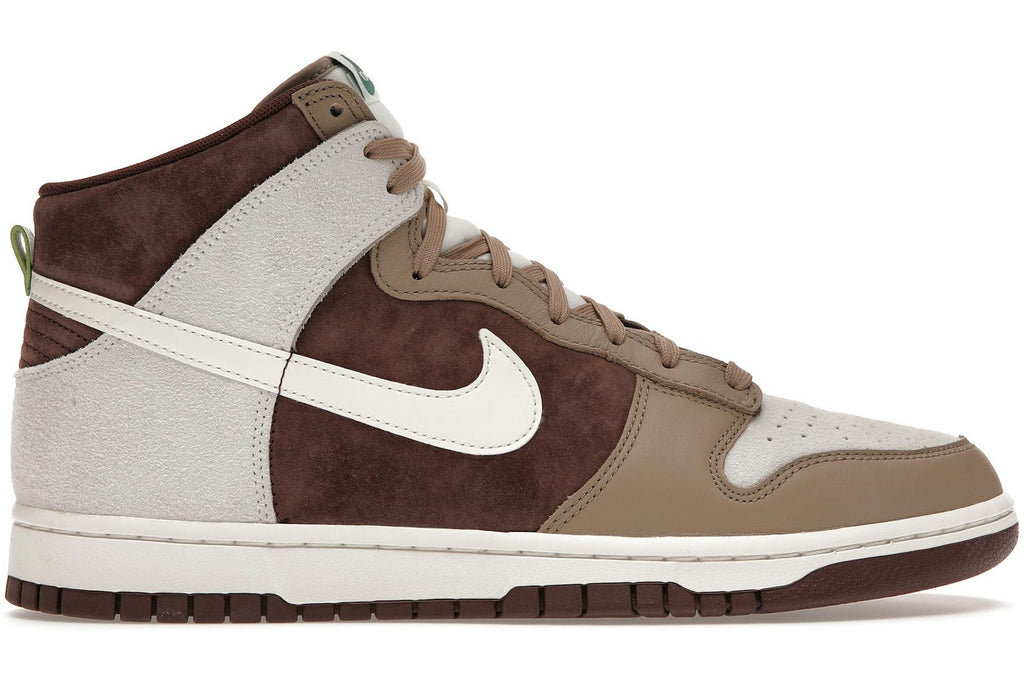 Nike Dunk High Light Chocolate-1