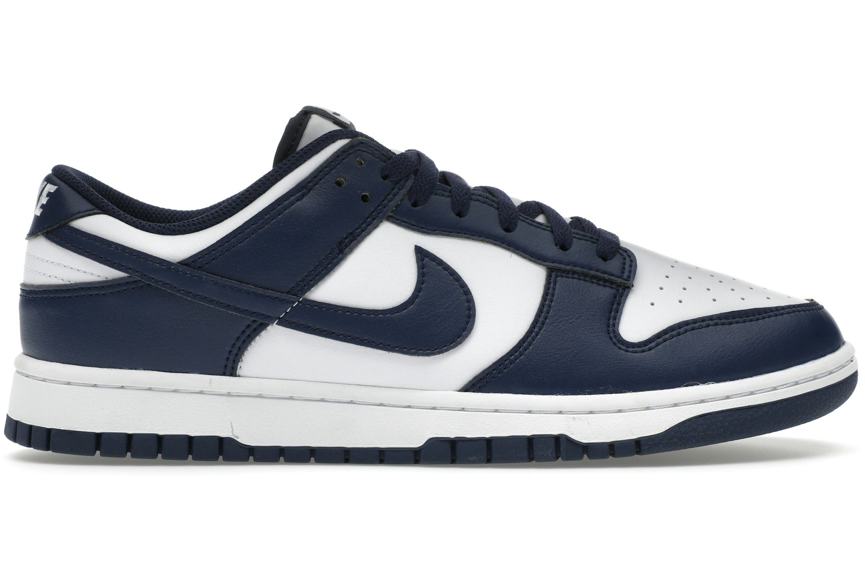 Nike Dunk Low White Midnight Navy