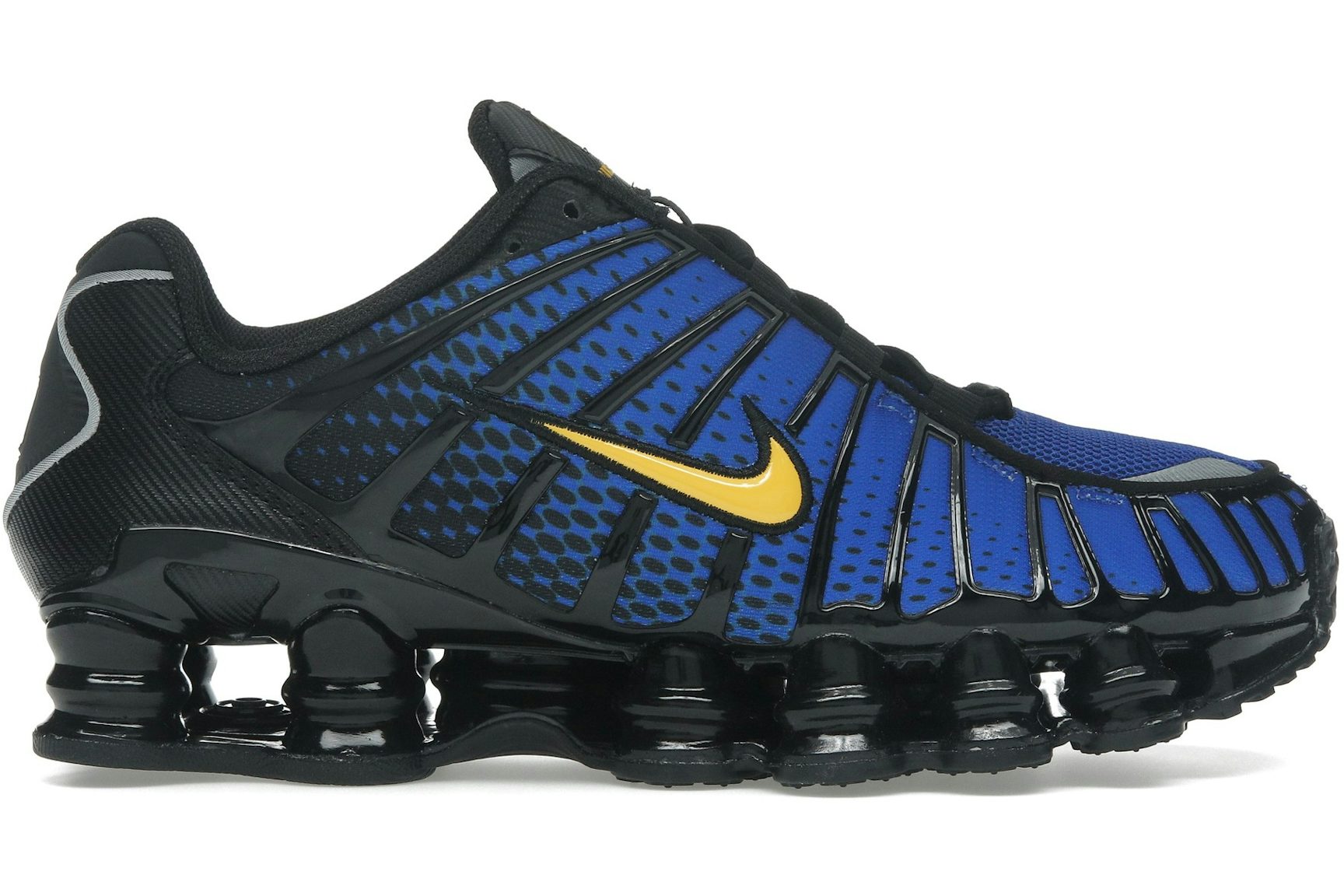 Nike Shox TL Black Lyon Blue Varsity Maize