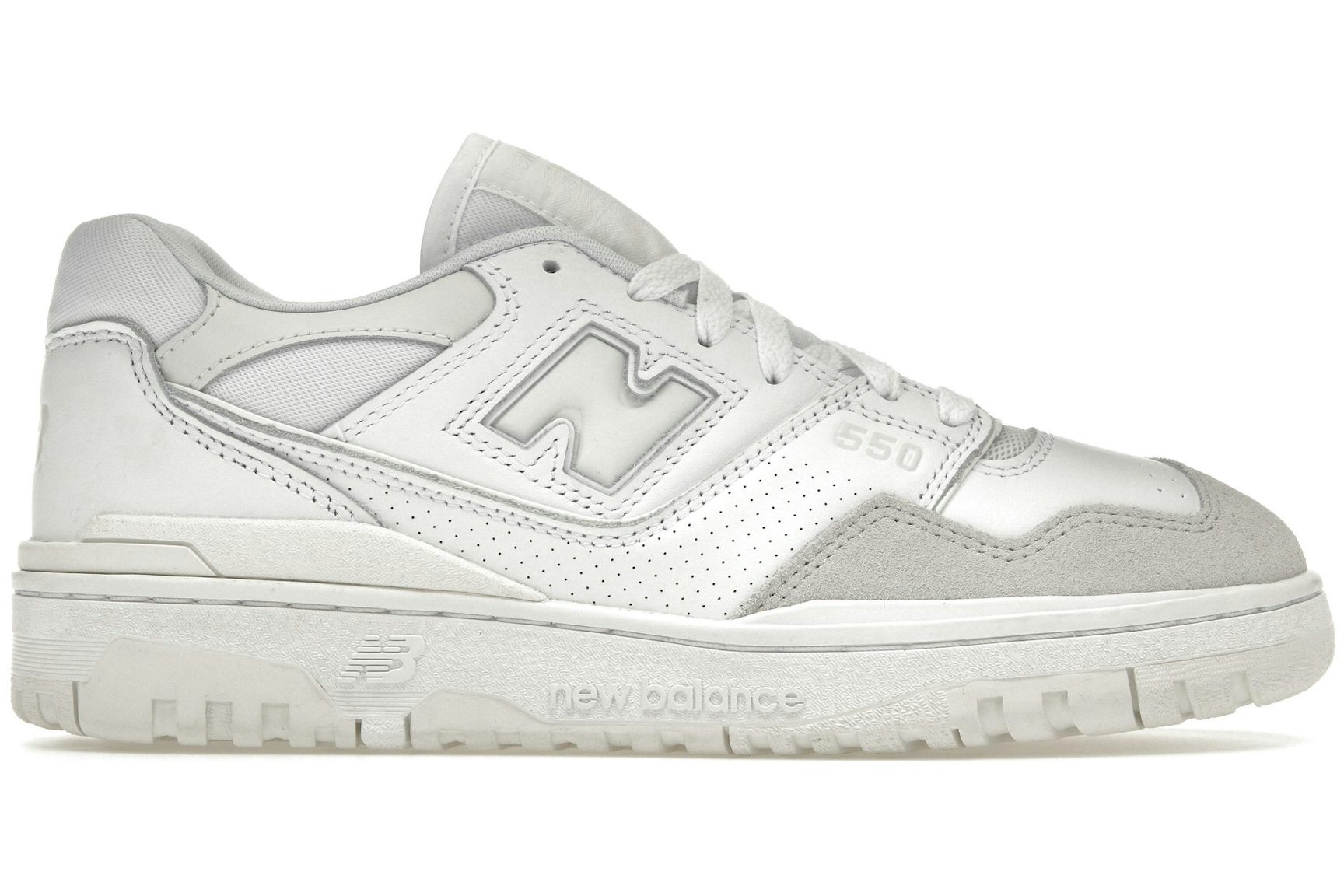 New Balance 550 White Grey Toe-1