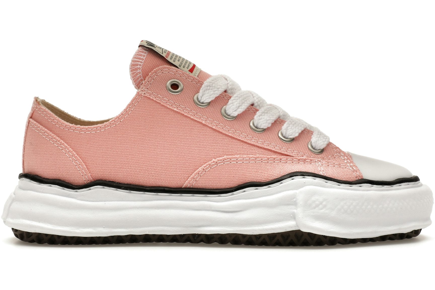 Maison Mihara Yasuhiro Peterson OG Sole Canvas Low Pink-1