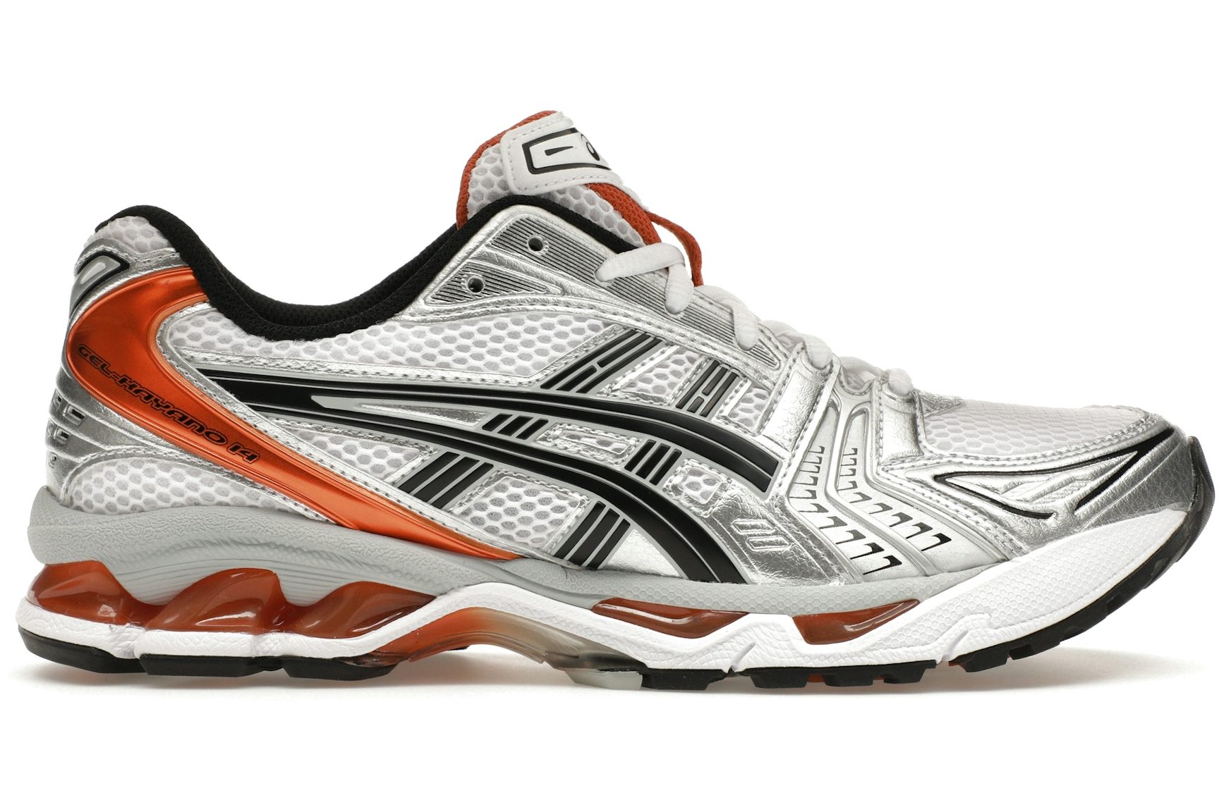 ASICS Gel-Kayano 14 White Piquant Orange-1