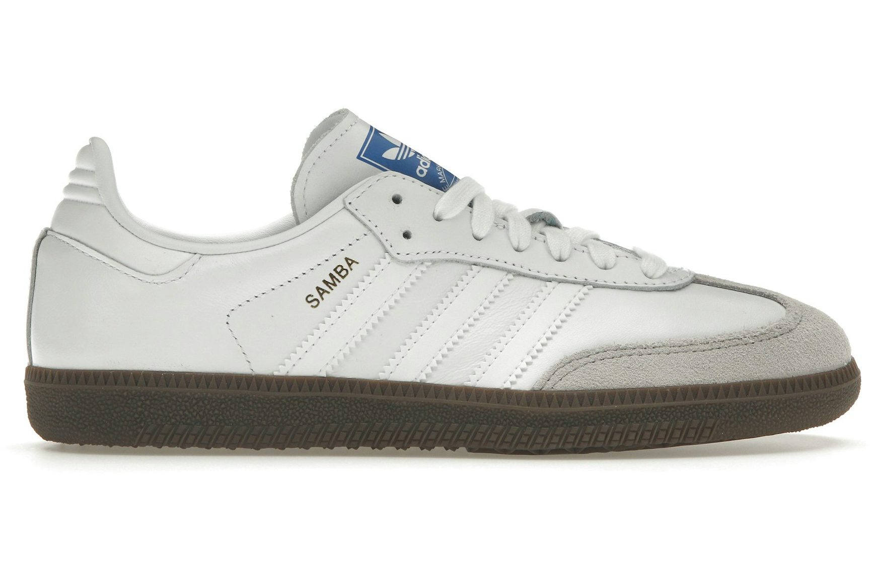 adidas Samba Cloud White Blue Gum-1