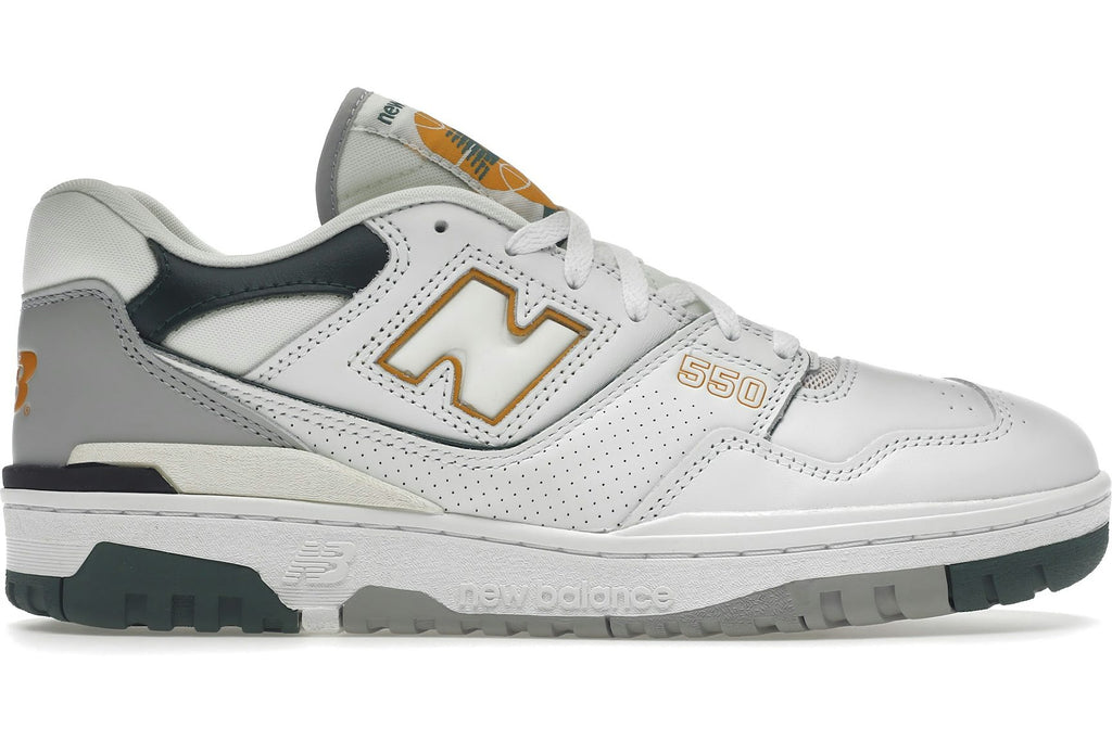 New Balance 550 White Nightwatch Green-1