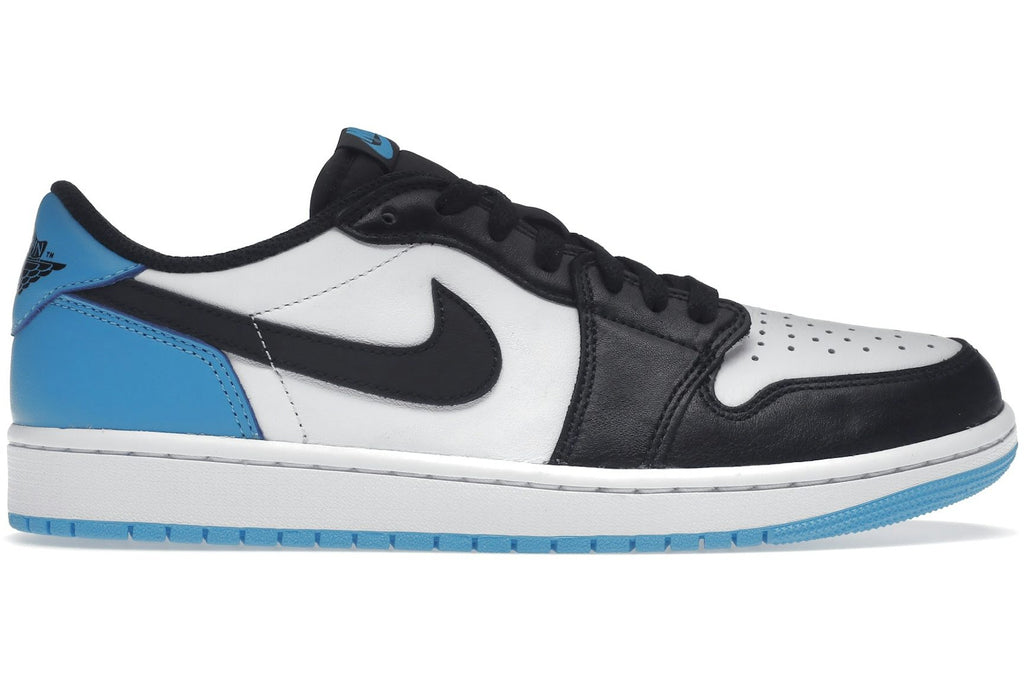 Jordan 1 Retro Low OG Black Dark Powder Blue-1