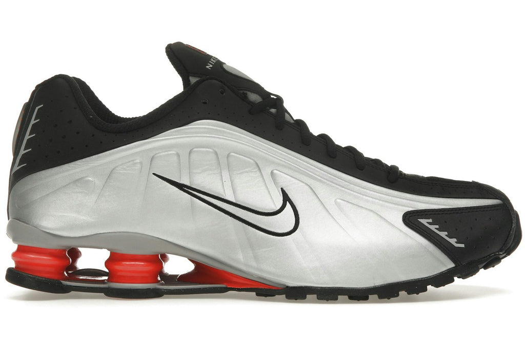 Nike Shox R4 Black Metallic Silver (2025)