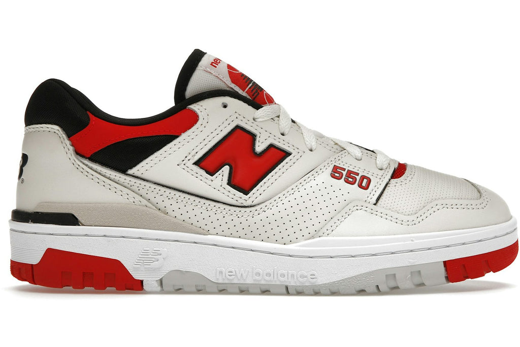 New Balance 550 Sea Salt True Red-1