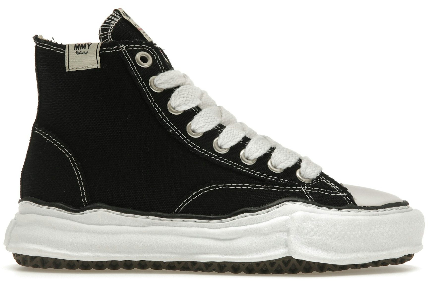 Maison Mihara Yasuhiro Peterson OG Sole Canvas High Black-1