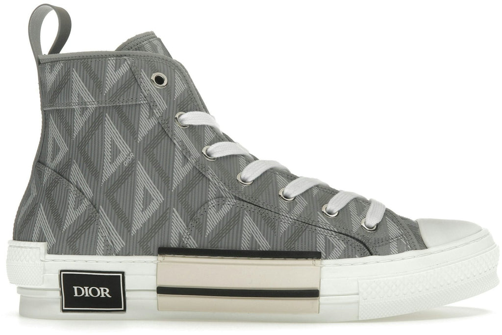 Dior B23 High Top Gray CD Diamond