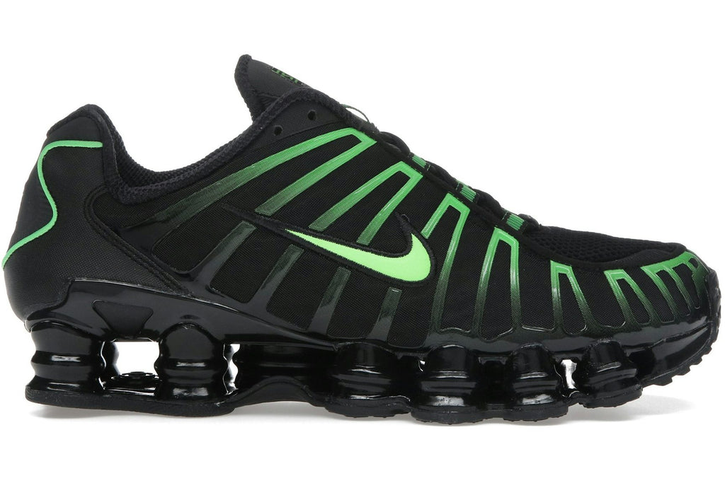 Nike Shox TL Black Green Strike