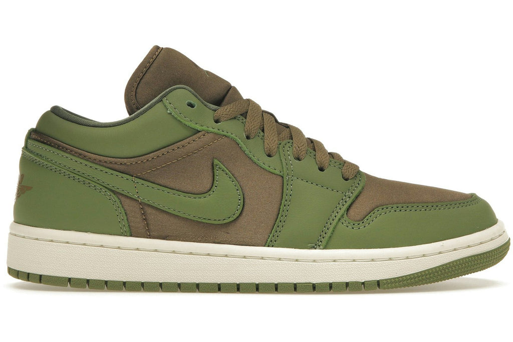 Jordan 1 Low SE Brown Kelp Sky J Light Olive (Women's)-1