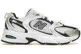 New Balance 530 White Silver Metallic Black