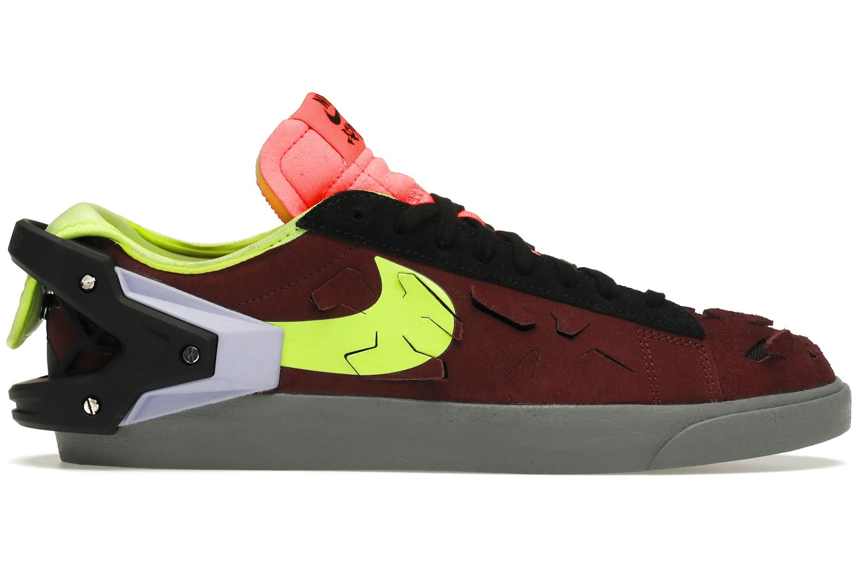 Nike Blazer Low Acronym Night Maroon