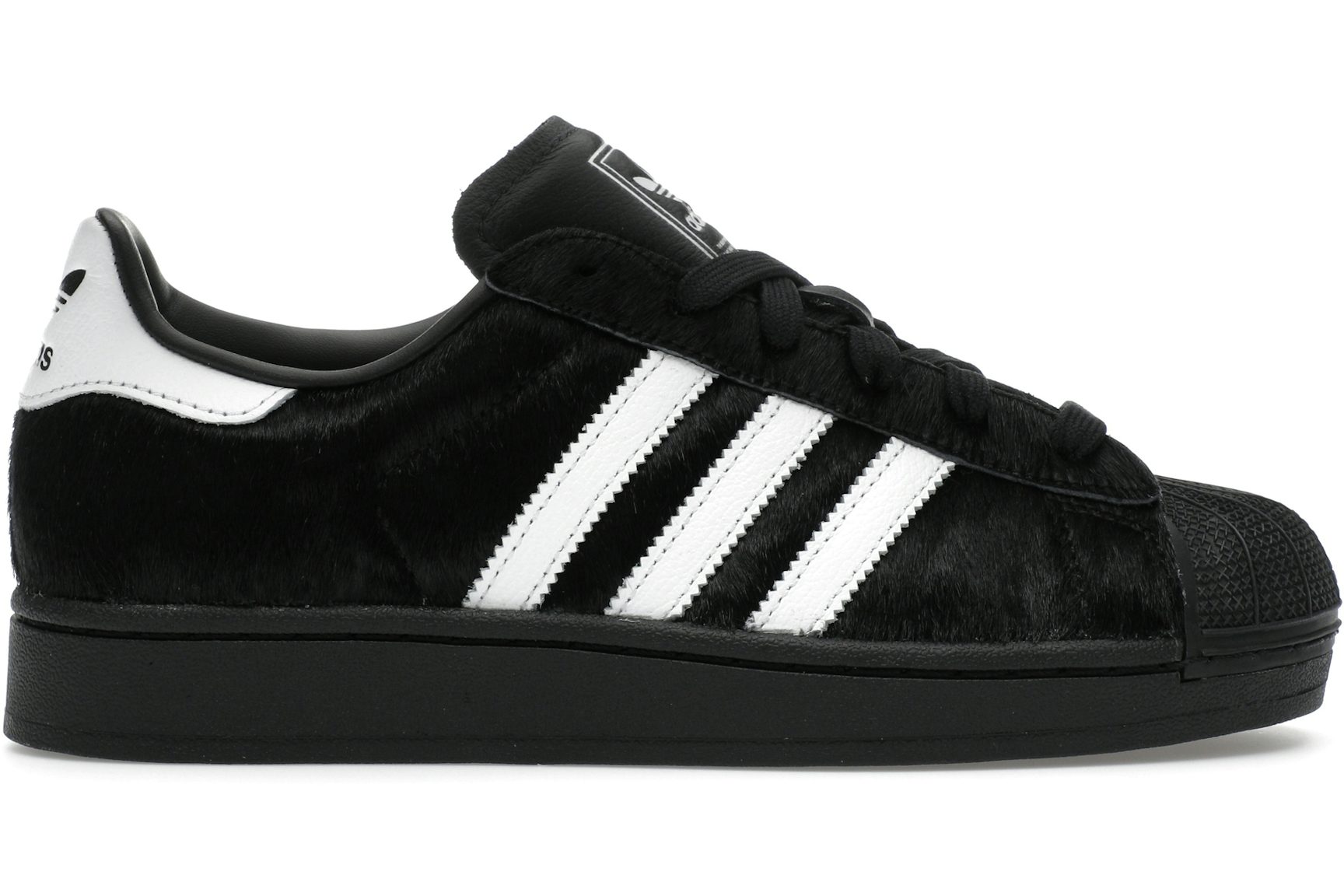 adidas Superstar II Black Ponyhair (Women's)-1