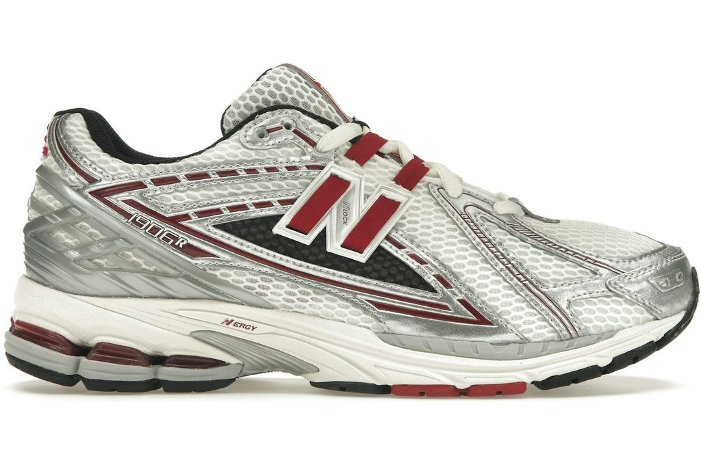 New Balance 1906R Silver Classic Crimson-1
