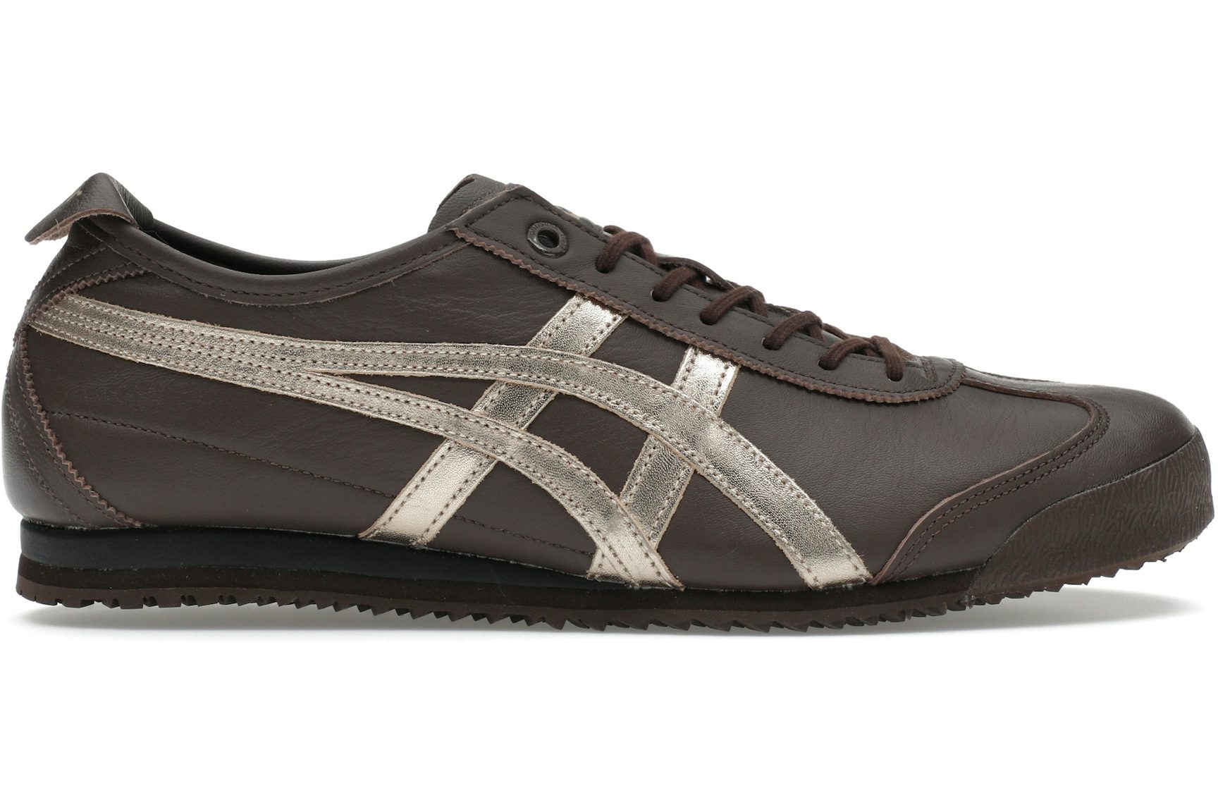 Onitsuka Tiger Mexico 66 SD Licorice Brown Champagne-1