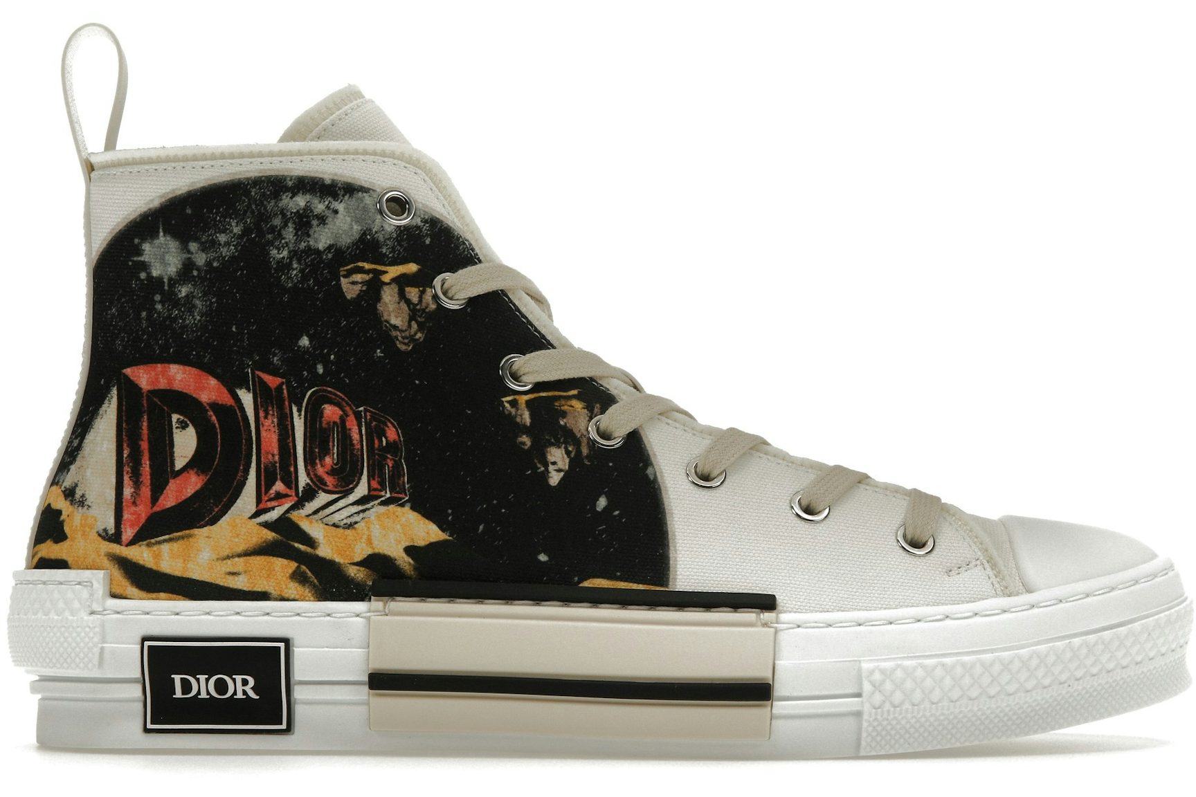 Dior B23 High Top AsteroDior White