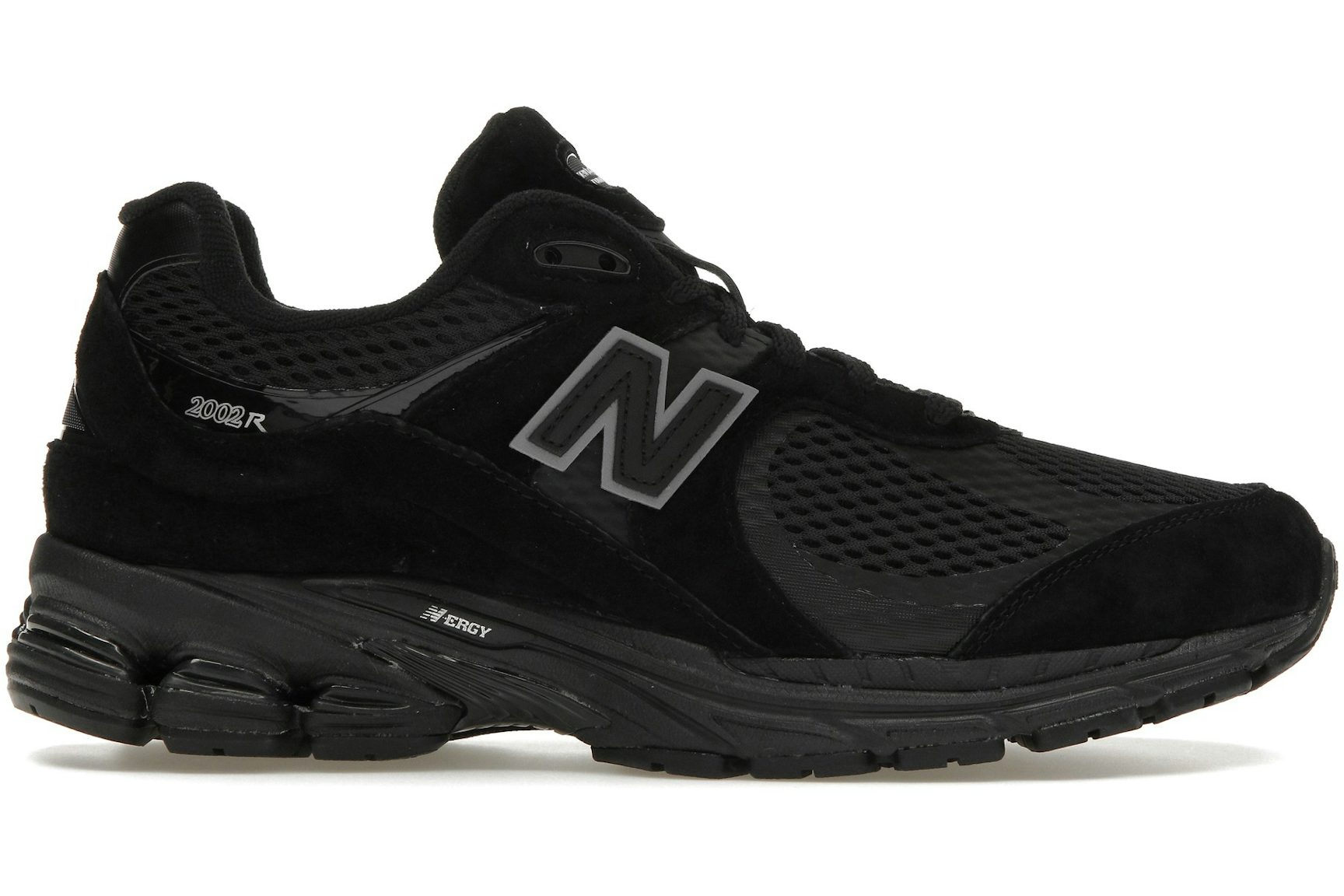 New Balance 2002R Mesh Black Metallic-1